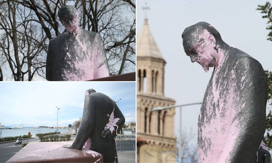 Tuđman u 'Hello Kitty izdanju': Opet na meti splitskih vandala