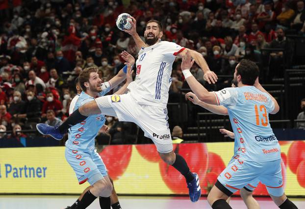 EHF 2022 Men's European Handball Championship - Main Round - France v Netherlands