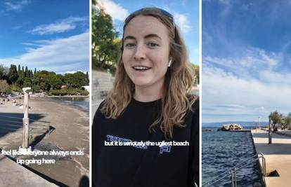VIDEO Amerikanka 'popljuvala' kultnu dalmatinsku plažu: 'To je najružnija plaža u Hrvatskoj!'