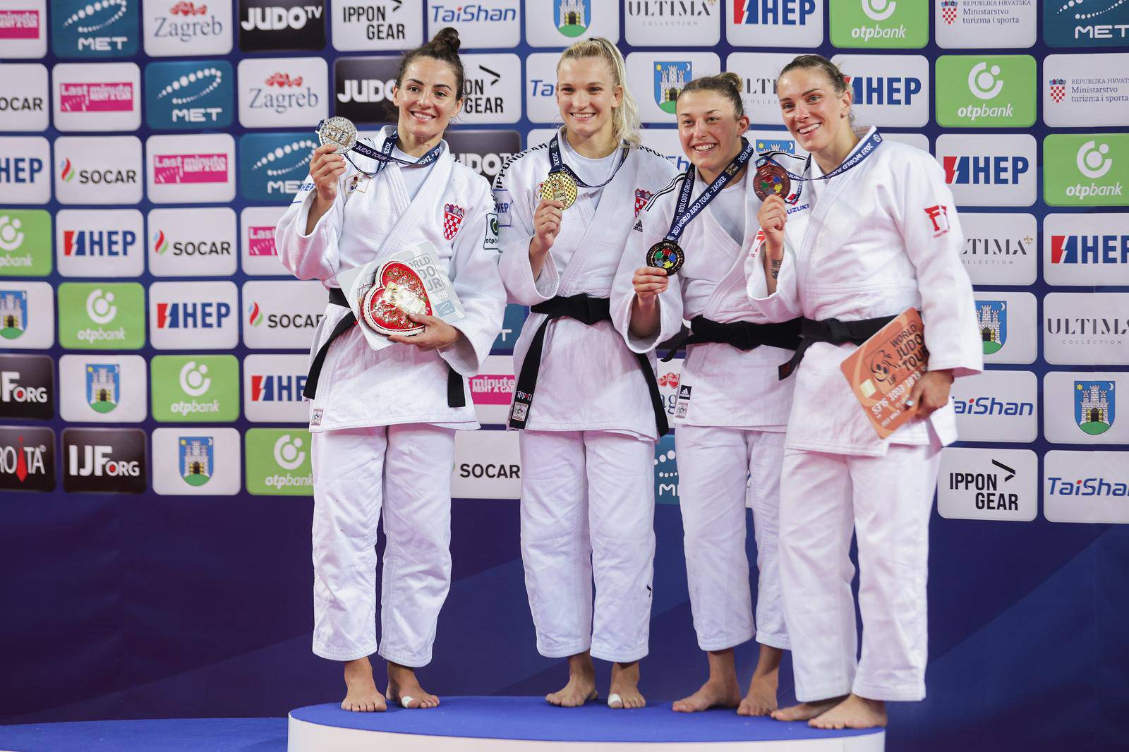 IJF World Judo Tour Zagreb Grand Prix 2023. Finale, žene do 70 kilograma