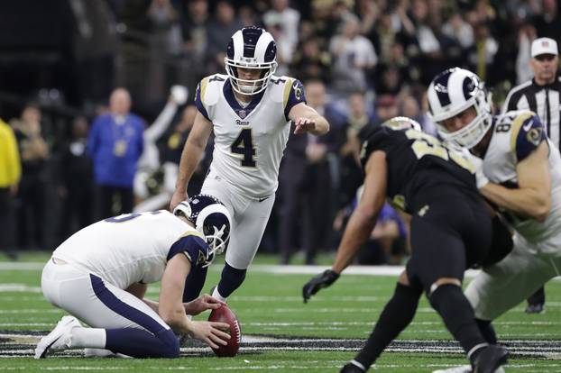 NFL: NFC Championship Game-Los Angeles Rams at New Orleans Saints