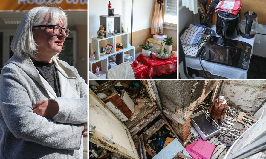 Gabrijela pet godina od potresa čeka svoj dom: 'Sobica hostela od 10 kvadrata sve je što imam'