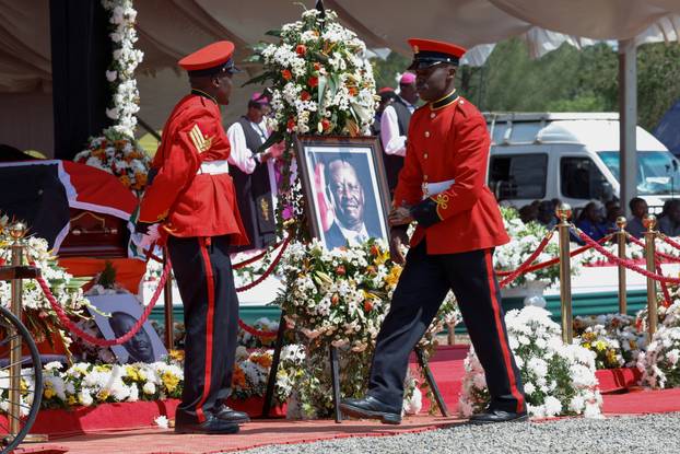 Funeral Mass for Kenya's former Prime Minister Raila Odinga, in Bondo