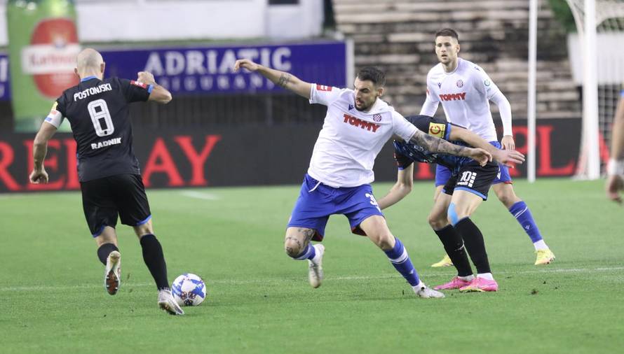 Split: Susret HNK Hajduk i NK Varaždin u 15. kolu Prve HNK