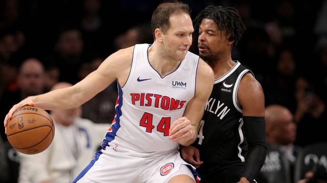 NBA: Detroit Pistons at Brooklyn Nets