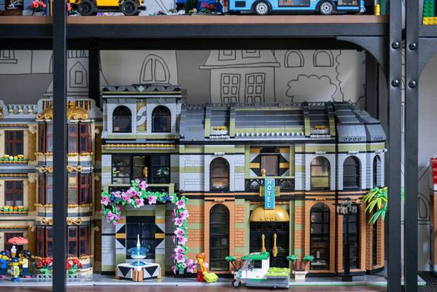 Zagreb: Pamela Ramljak izrađuje modularne građevine od LEGO kockica