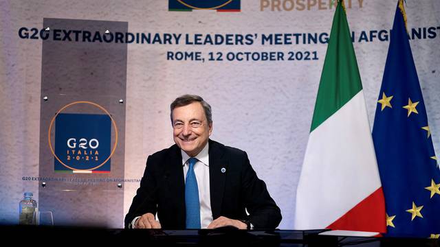 Italy chairs G20 virtual meeting on Afghanistan