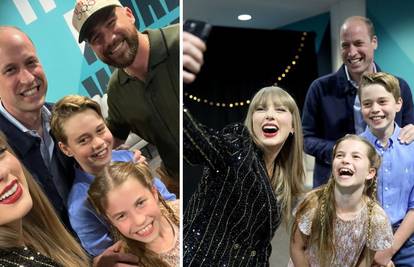 Kraljevska proslava rođendana! William i djeca bili na koncertu Taylor Swift, okinuli i 'selfije'