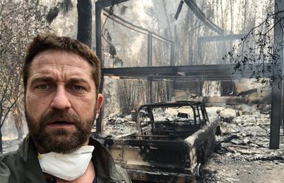 Gerard Butler ostao bez kuće: 'Požar guta sve pred sobom...'
