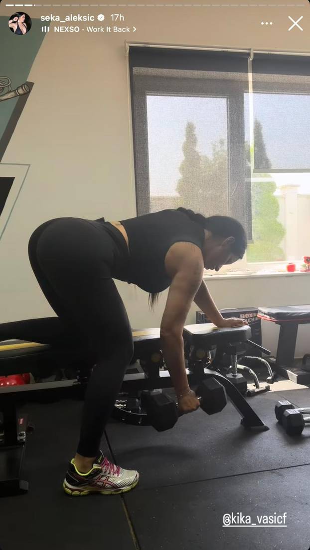 FOTO Seka Aleksić izgubila je 14 kilograma, evo kako trenira...