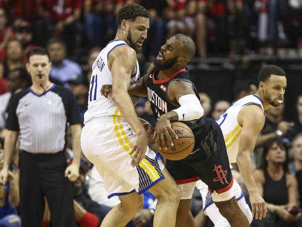 NBA: Golden State Warriors at Houston Rockets