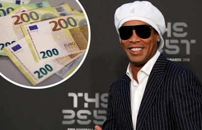 Ronaldinho je dužan k'o Grčka, spas od kraha potražio u Srbiji