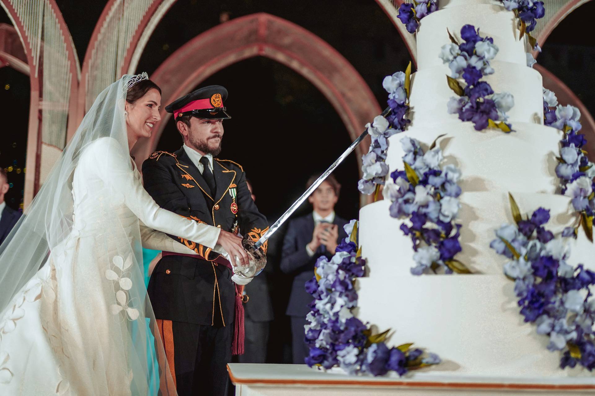 Jordan's Crown Prince Hussein and Rajwa Al Saif's royal wedding