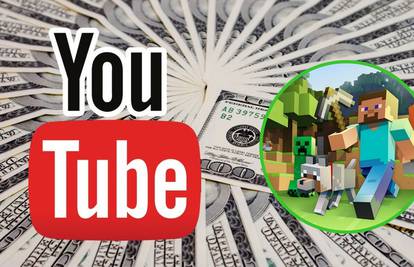 Najbogatiji YouTuber zaradio 105 milijuna kn na Minecraftu