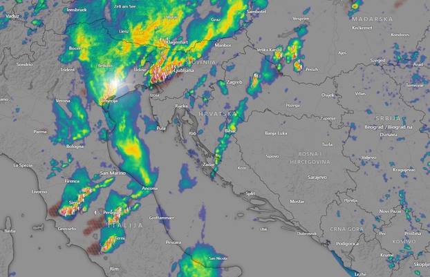 FOTO Pogledajte što ide prema Hrvatskoj! Upozorenje za cijelu zemlju, evo kad će se smiriti!