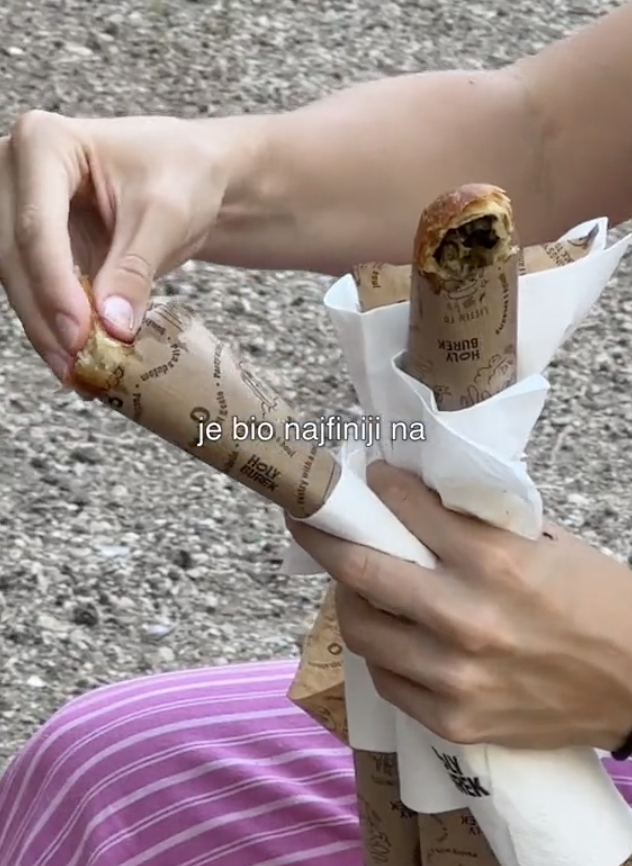 VIDEO Probala u Dubrovniku 'najskuplji burek': 'Bolje da si novac dala za gorivo do Bosne'