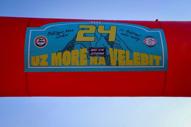 Zadar: 24. Oldtimer auto rally "100 kilometara Zadra"