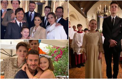 Beckhamovi krstili sina (14) i kći (8), Longoria im je kuma