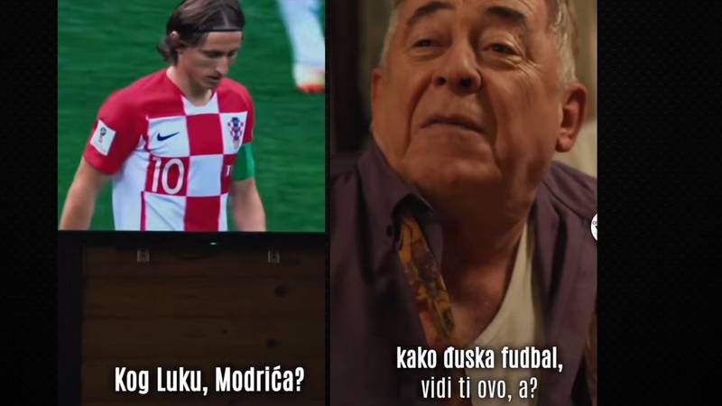 VIDEO Srbi u filmu prisvojili Luku Modrića: 'On je naš 50%!'