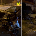Pijani vozač napravio kaos na Maksimiru: Sletio s ceste u dvorište kuće i razbio ogradu