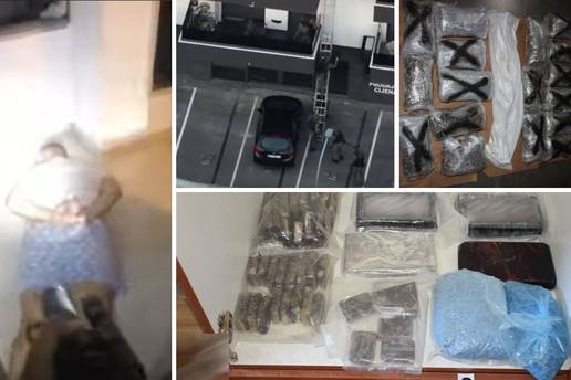 Akcija 'Senia': Pogledajte kako su upali dilerima u više gradova u Hrvatskoj. Uhitili devet ljudi