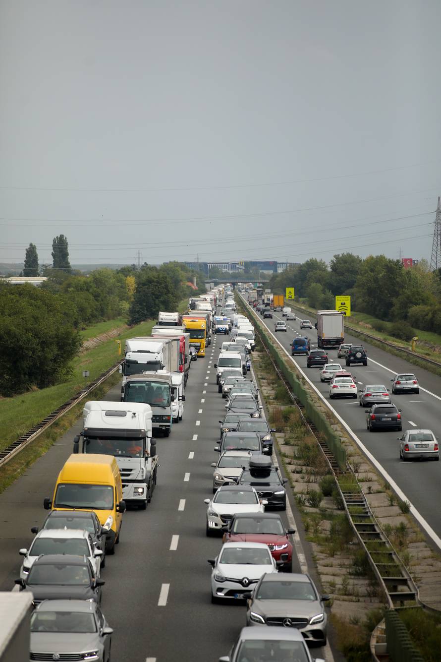 Zagreb: Gužva na obilaznici zbog prometne nesreće
