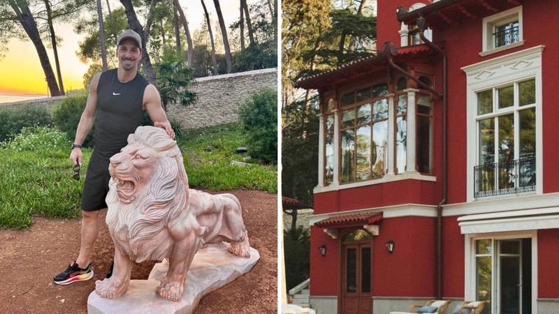 FOTO Ibrahimović ljetuje u ovoj raskošnoj vili na Lošinju: Ima privatnog chefa i batlera