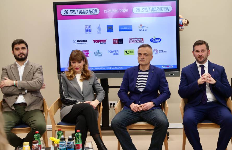 Split: Na konferenciji za medije predstavljen 26. Splitski maraton