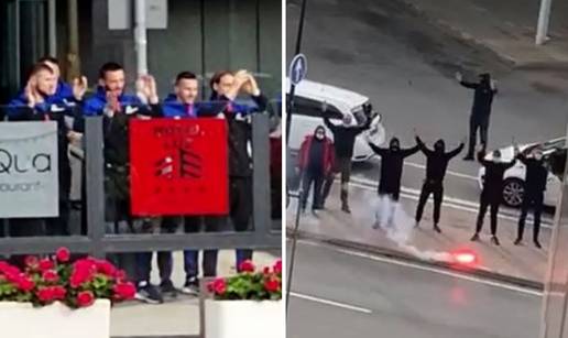 Video: Boysi stigli u Villarreal i navijali pred hotelom s igračima