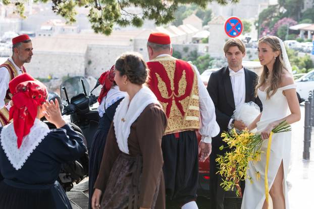 Vjenčanje Borne Sose i Ivone Šimunović u Dubrovniku