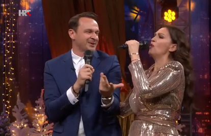Bešlagić i Nina Badrić zapjevali hit narodne glazbe: 'Vas dvoje morate na Splitski festival...'