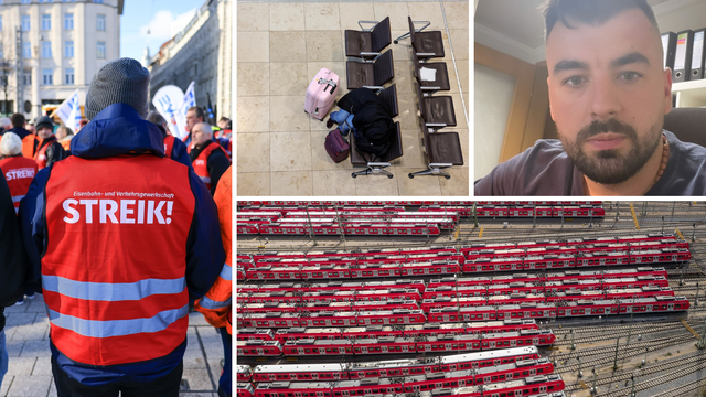 FOTO Štrajk blokirao Njemačku, Hrvat iz Dortmunda otkrio kako su se građani snalazili u kaosu