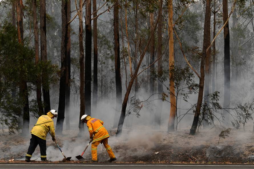Bushfires in NSW, Australia