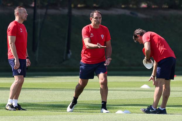 Doha: Trening hrvatske nogometne reprezentacije