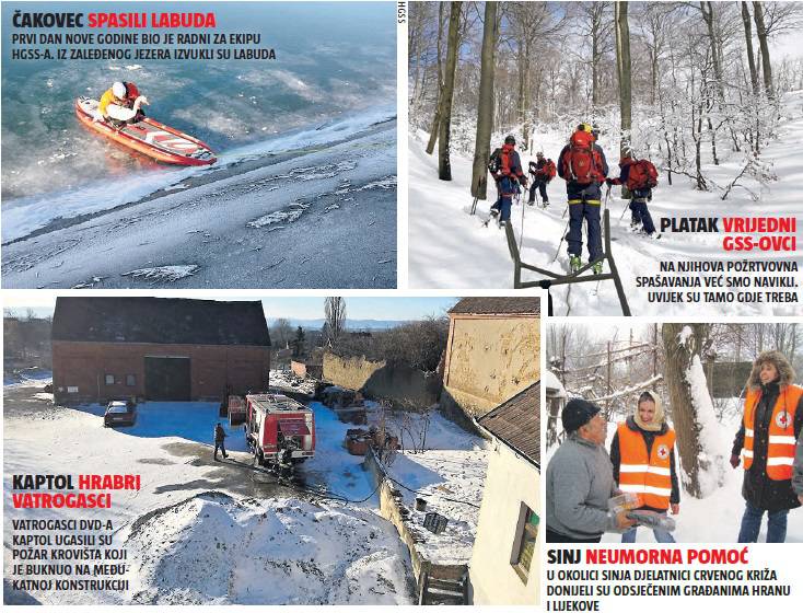 Heroji leda: Spašavaju ljude po jakoj hladnoći, snijegu, u oluji...