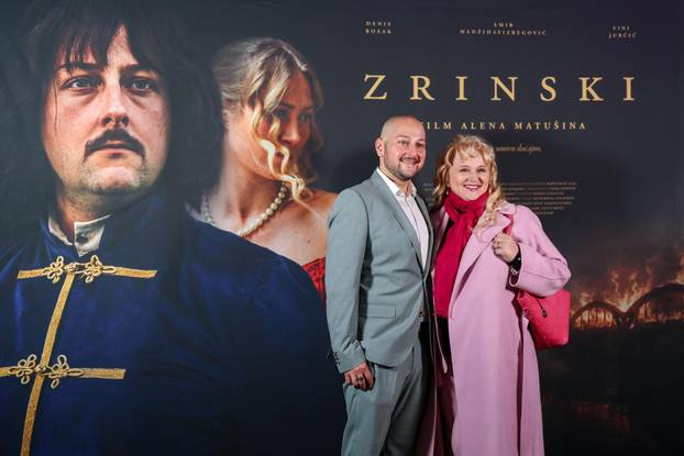 Zagreb: Premijera dugometražnog igrano-dokumentarnog filma "Zrinski"