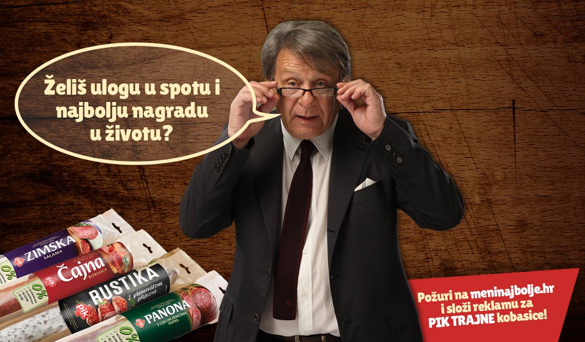 Složi najbolju reklamu i osvoji ulogu u spotu kao i  nagrade