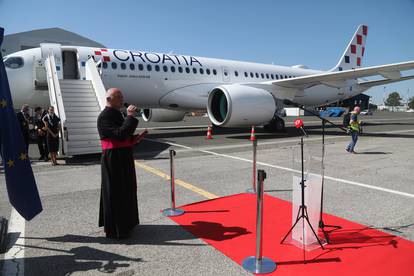 FOTO Pogledajte kako izgleda novi zrakoplov Croatia Airlinesa