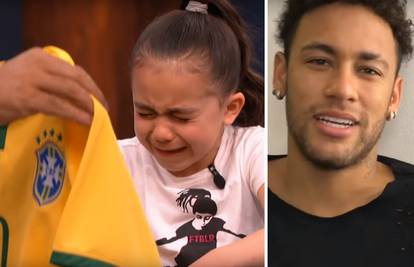 Neymar iznenadio i rasplakao 7-godišnjakinju video porukom