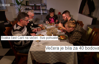 Gledatelji dali svoj sud o večeri: 'Carla je  sve odlično napravila, neki su tražili dlaku u jajetu...'