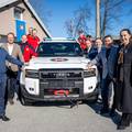 FOTO HGSS Samobor dobio novo terensko vozilo: 'Ovo je velika prekretnica za našu stanicu'