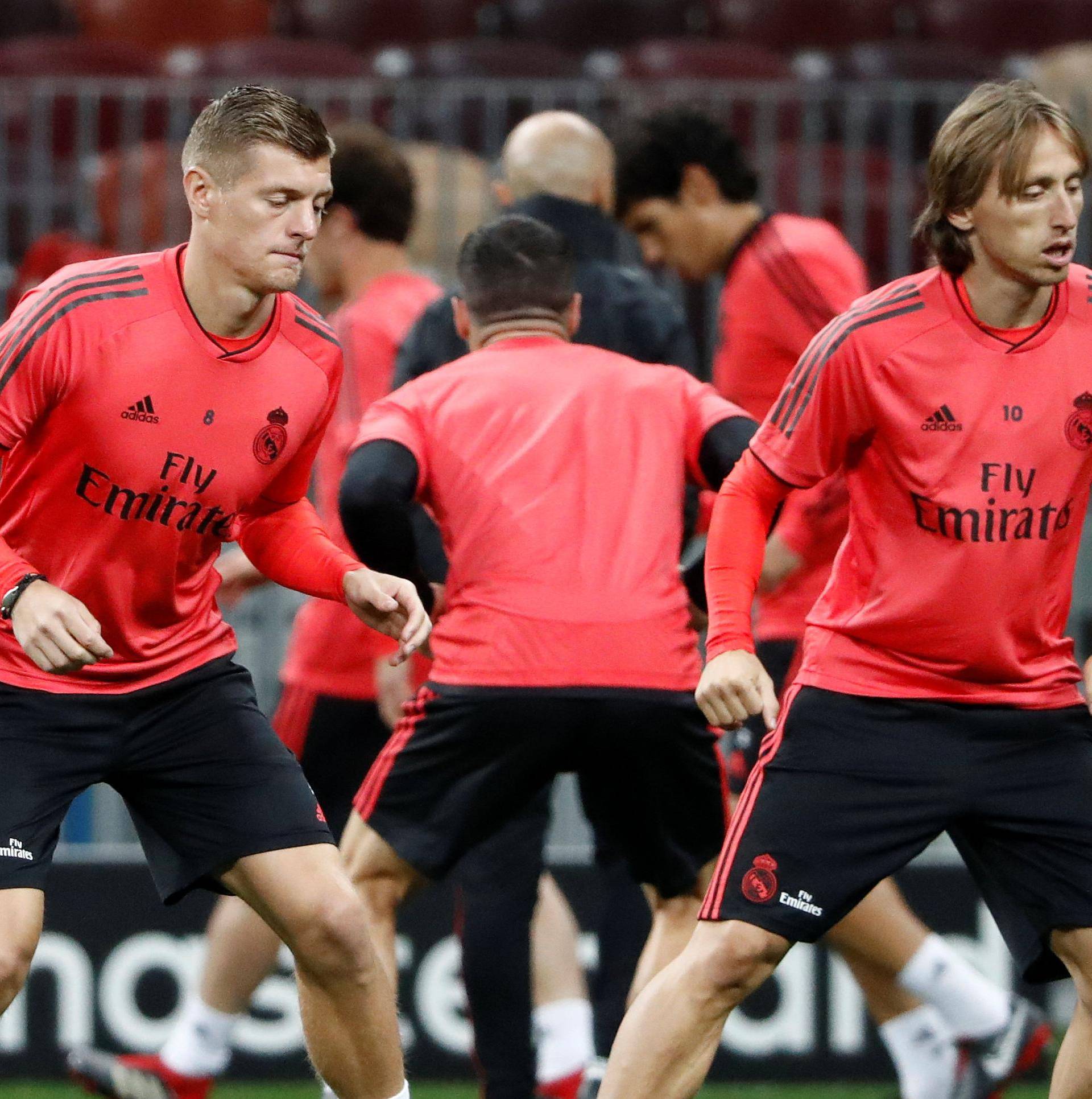 Champions League - Real Madrid Training