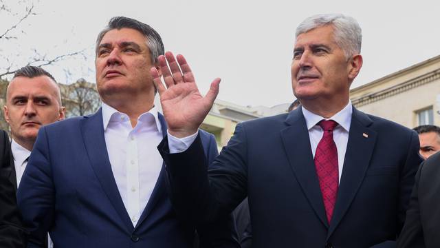 Razgovarali Milanović i Čović: Hrvatska ne odustaje od svog zalaganja za prava Hrvata u BiH