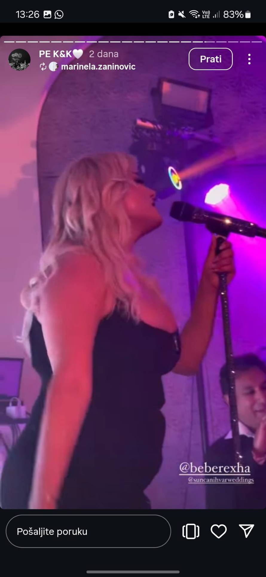 FOTO Bebe Rexha pjevala na svadbi na Hvaru, Maja Šuput dobila opasnu konkurenciju!