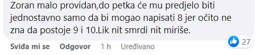 Gledatelji opleli po Zoranu: 'On kalkulira i daje ocjenu osam s komentarom da je jednostavno'