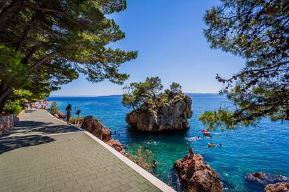 FOTO Brela: Plaža Punta Rata jedan je od simbola Hrvatske