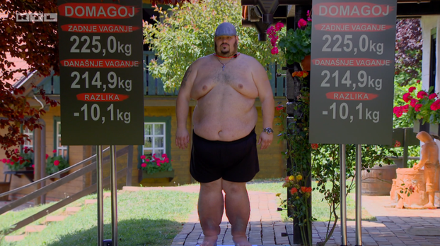 FOTO Domagoj je u show ušao kao najteži kandidat, do finala je izgubio trećinu kilograma
