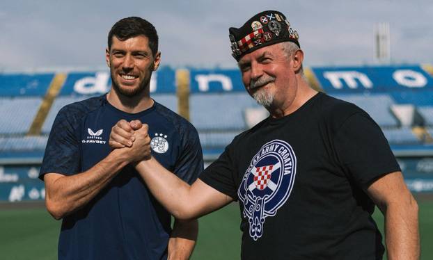 FOTO Dinamov stoper postao član Udruge Hrvatsko-škotskog prijateljstva! Evo što su napisali