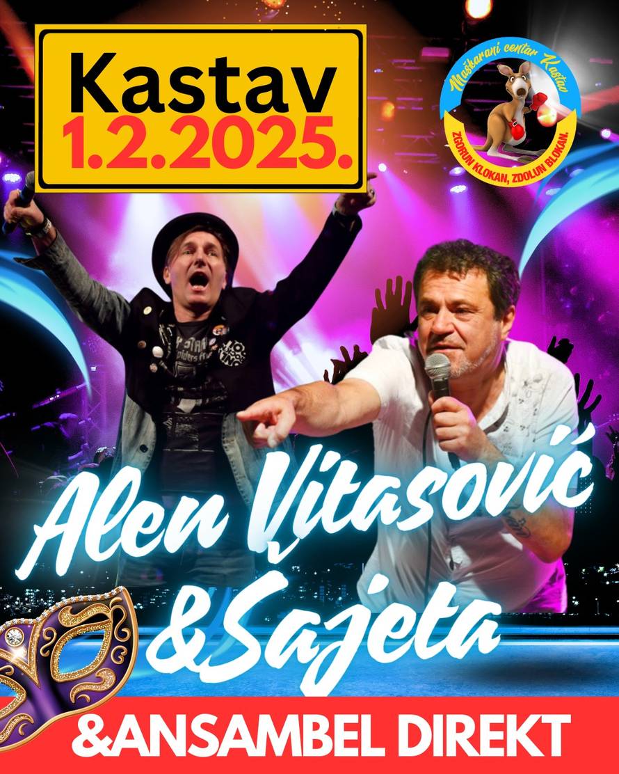 Alen Vitasović uoči maškaranog koncerta: 'Ovaj put me gađajte grudnjacima, a ne oradama...'