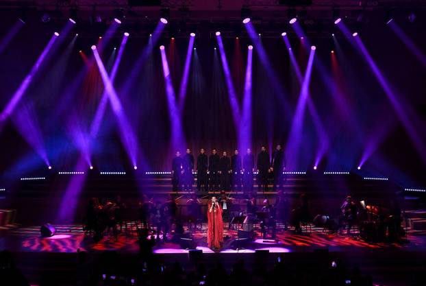 Zagreb: Nina Badrić održala koncert u Lisinskom